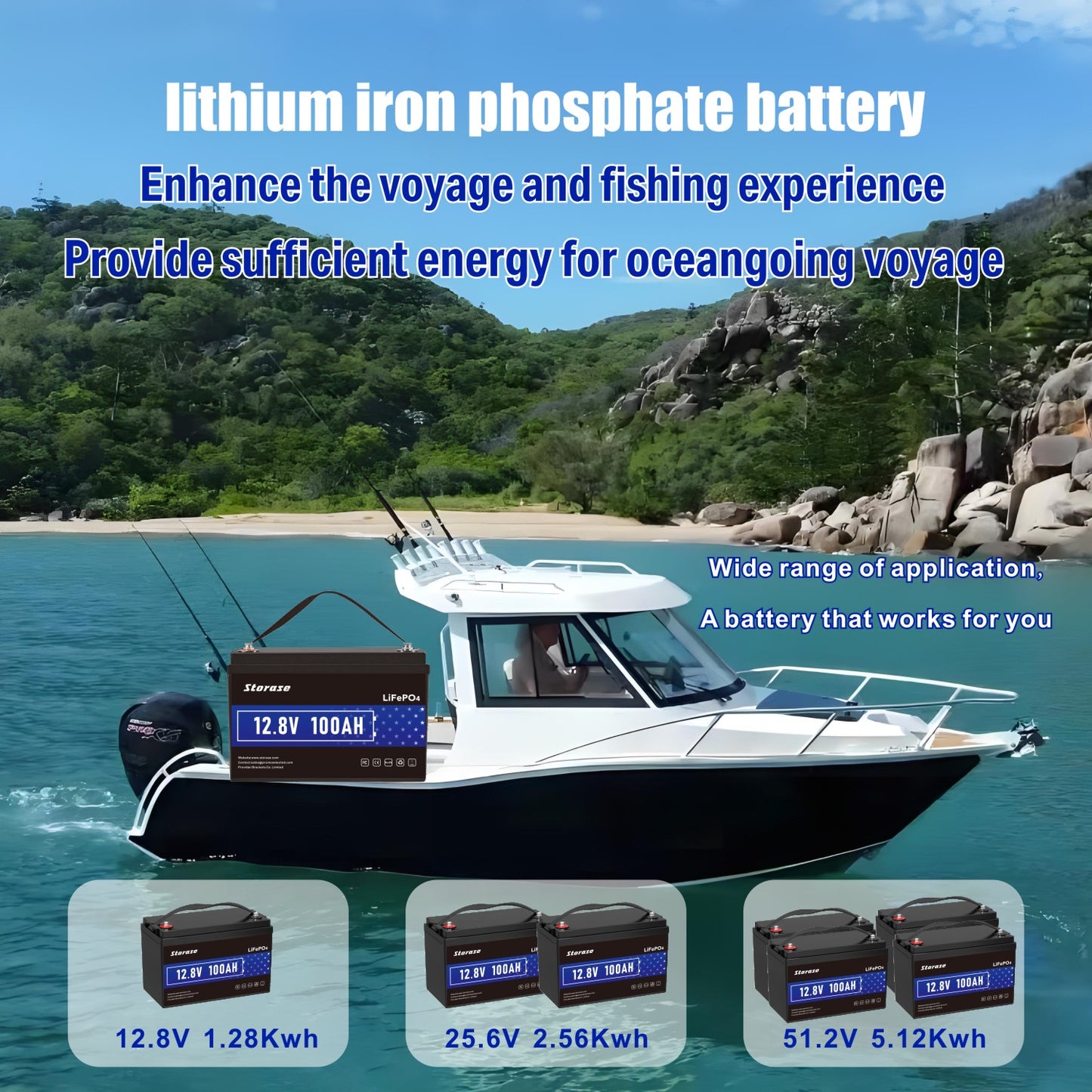 12V 100Ah LiFePO4 Lithium Battery PRO