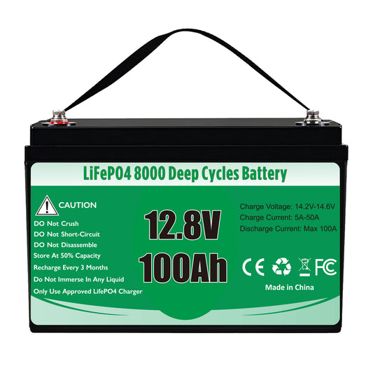 12V 100Ah Lithium Battery Standard