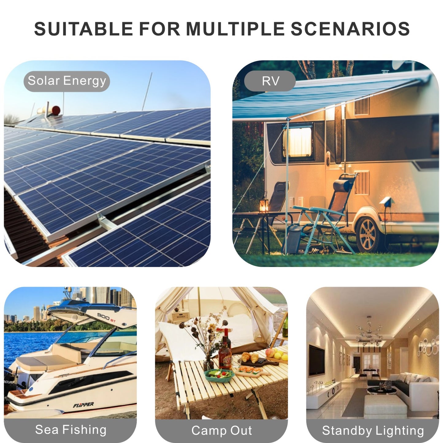 12V 100Ah Lithium Battery Standard