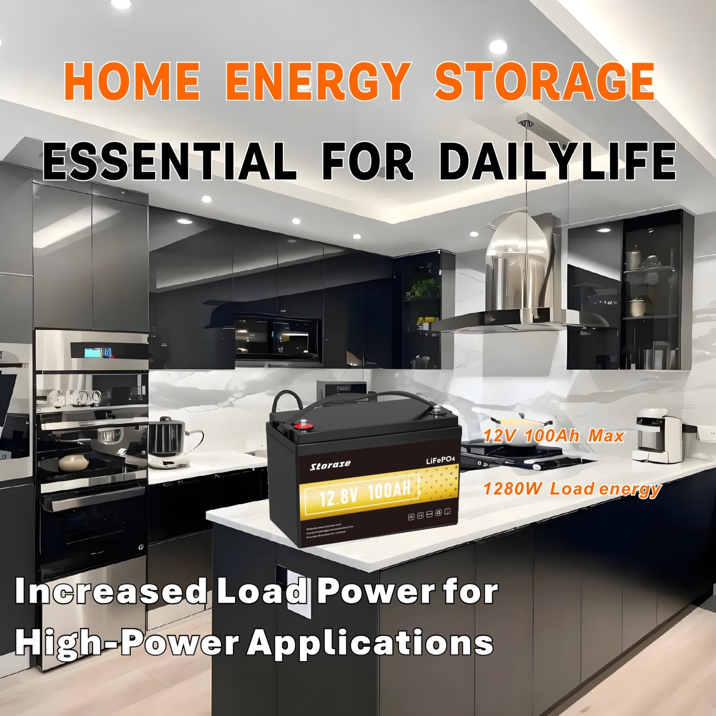 12V 100Ah LiFePO4 Lithium Battery