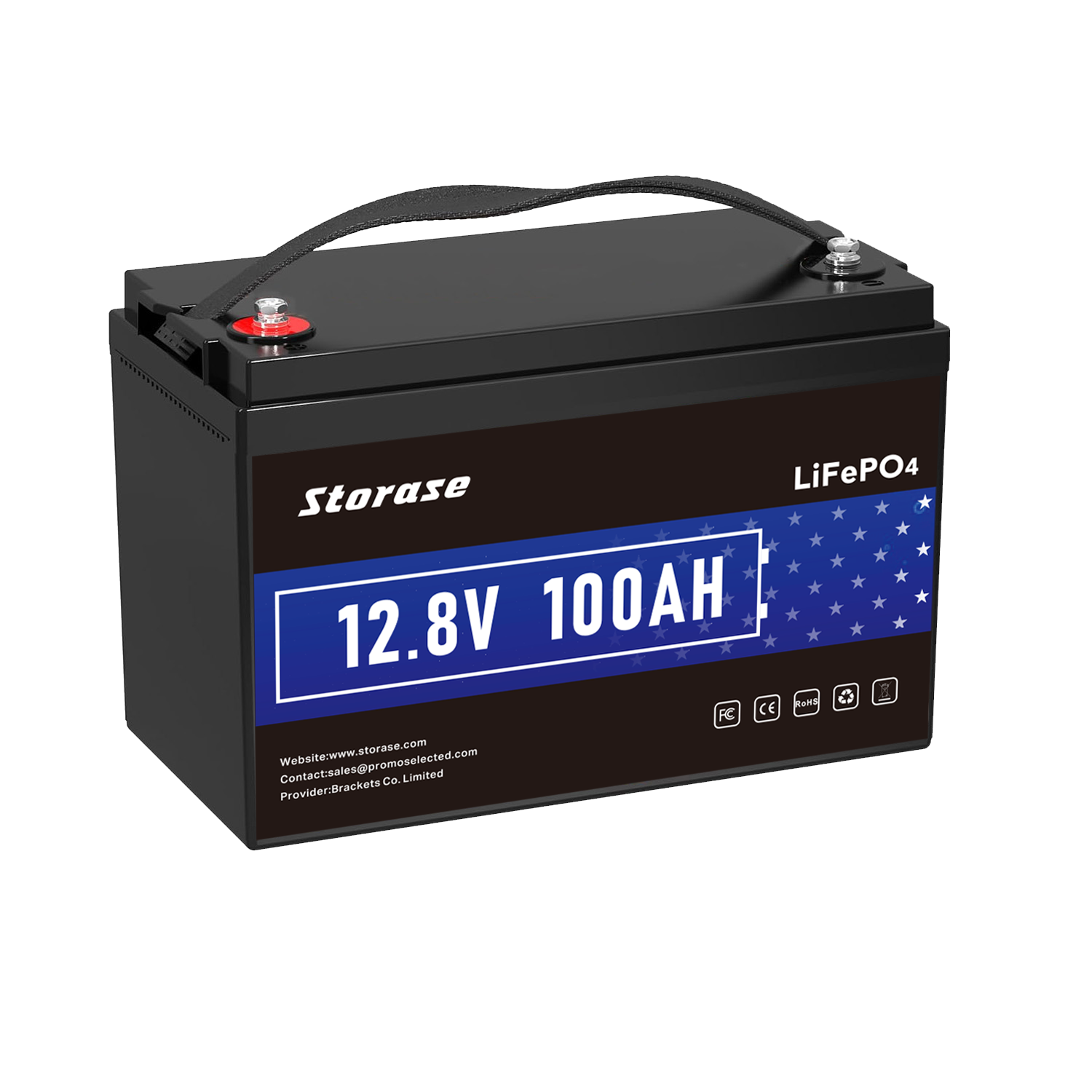 12V 100Ah PRO Bulit in BMS Grade A+ Cells