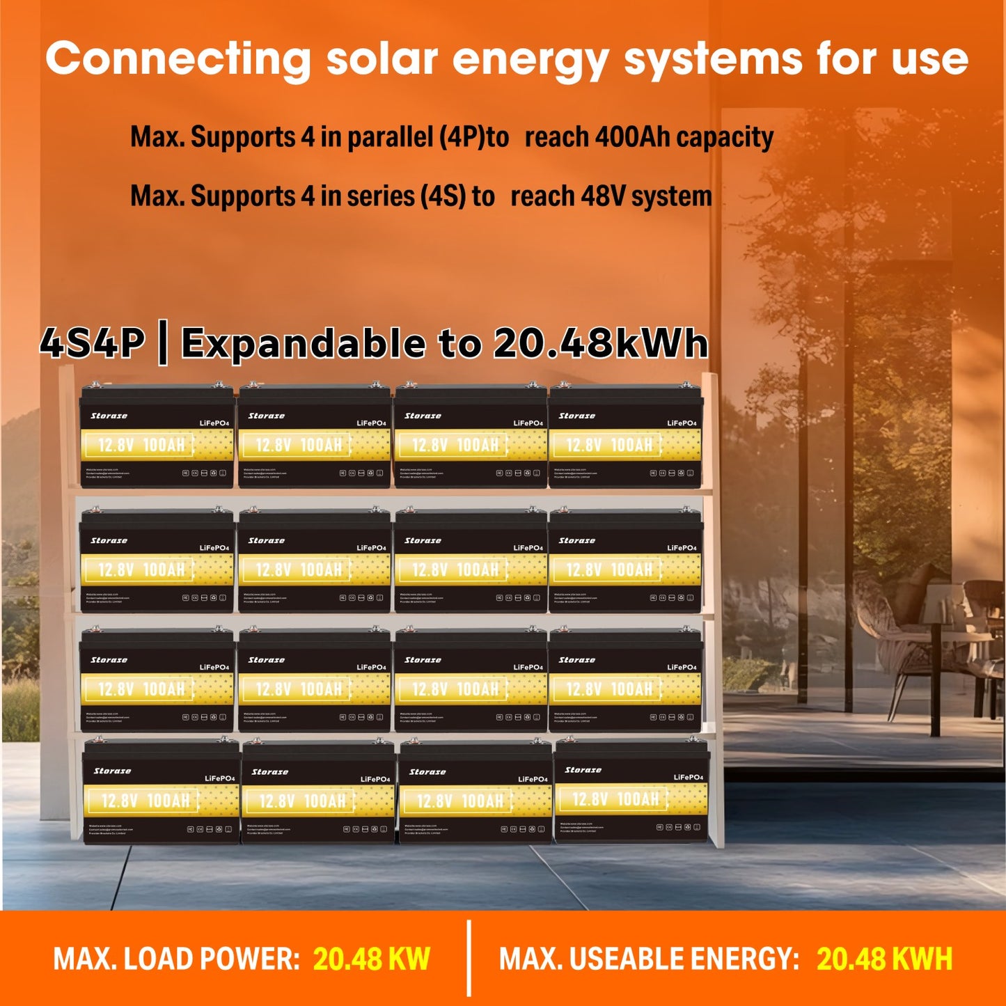 12V 100Ah LiFePO4 Lithium Battery