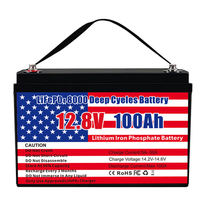 12V 100Ah LiFePO4 Lithium Battery Pro
