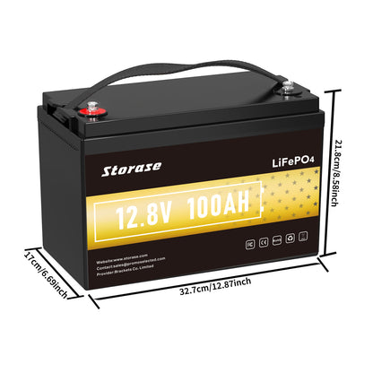 12V 100Ah LiFePO4 Lithium Battery