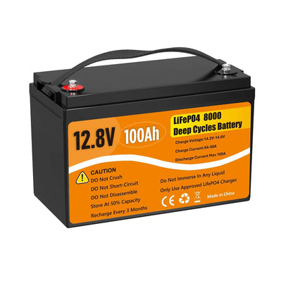 12V 100Ah for Home Solar System