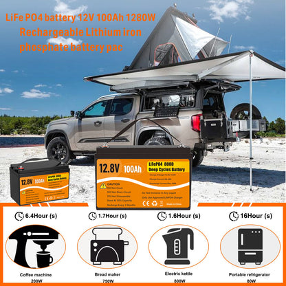 12V 100Ah for Home Solar System