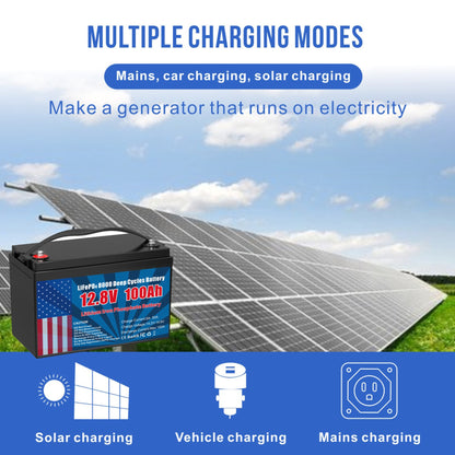 12V 100Ah LiFePO4 Lithium Battery