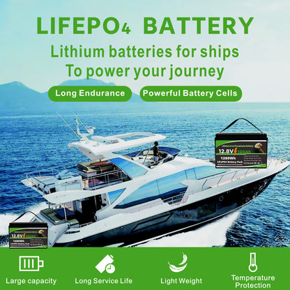 12V 100Ah LiFePO4 Lithium Battery Pro Max