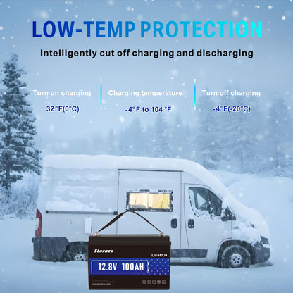 12V 100Ah LiFePO4 Lithium Battery PRO
