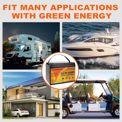 12V 100Ah Lithium Battery