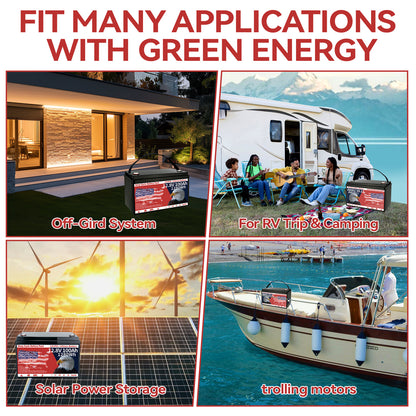 12V 100Ah LiFePO4 Battery