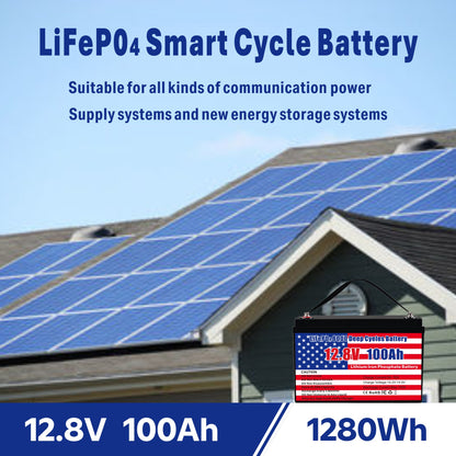 12V 100Ah LiFePO4 Lithium Battery Pro